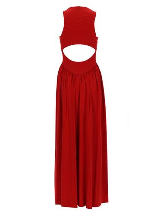 Sportmax Crepe Jersey Dress - Red
