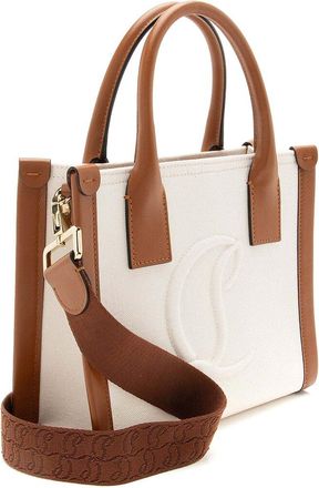 Christian Louboutin Canvas By My Side Tote (Authentic Pre-Loved)