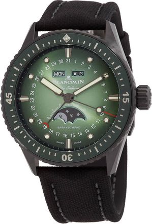 Blancpain Fifty Fathoms Bathyscaphe Quantieme Complet Automatic Mens Watch 5054-0153-B52A