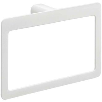 Gedy Sapho Gedy Pirenei - Toallero 23x15 Cm, Blanco Mate Pi7002