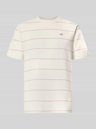 Ellesse T-Shirt mit Label-Stitching Modell VERRI in Offwhite, Gr&ouml;&szlig;e XXL