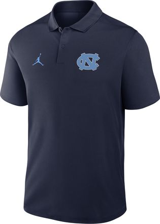 Nike Jordan North Carolina Primetime Victory Primary Logo Nike Mens Dri-FIT College Polo in Blue | 035841SNCN-4SD
