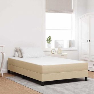 vidaXL vidaXL Bed Mattress with Mattress Green 120 x 190 cm Fabric