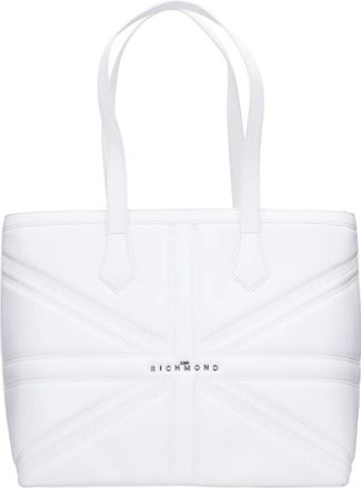 John Richmond Tassen.. - Dames - Shoppers - Wit - ONE Size - Leer - Tassen