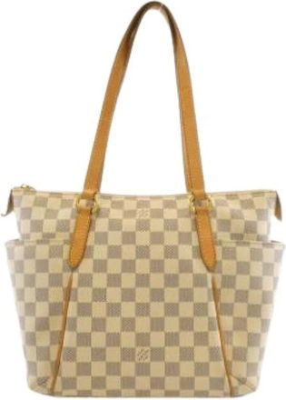 Louis Vuitton Pre-owned Tote Bags, female, Beige, Size: ONE SIZE Pre-owned Tote Bag