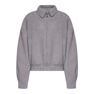 Giuseppe Di Morabito Giuseppe di Morabito Jassen - Dames - Bomber jackets - Grijs - M - Polyester - Jassen