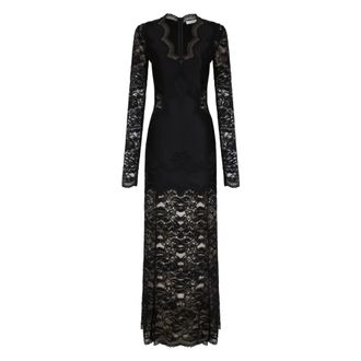 Paco Rabanne Dames, Jurken, Zwart, Maat: M Jersey