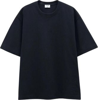 Filippa K Luxe Zwart T-Shirt Zwaar Jersey - Heren - T-shirts - Zwart - M - Katoen - Tops