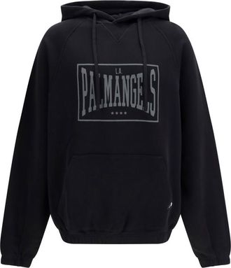 Palm Angels Black Loose Logo Hoodie