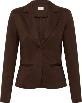 Kaffe Blazer - - Jackets - Donna - Marrone - S