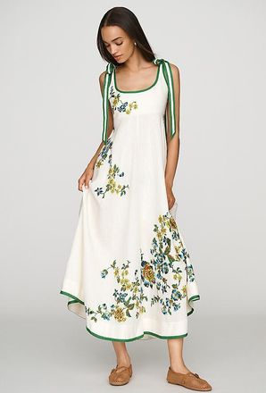 Alemais Phyllis Ballet Linen Dress