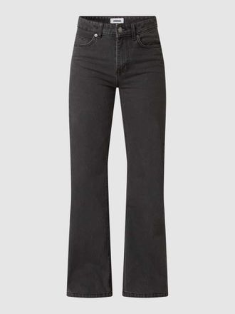 Minimum Straight Fit High Rise Jeans aus Bio-Baumwolle Modell Miaja in Black, Gr&ouml;&szlig;e 31