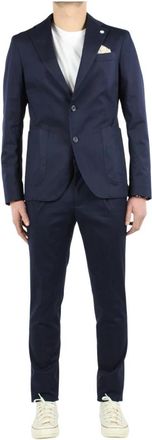 Manuel Ritz Jurk - Heren - Business pakken - Blauw - XL - Kostuums