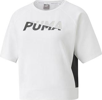 Puma (WMNS) PUMA Morden Sports Short Sleeve White 585291-02