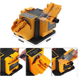 Trade Shop Trade Shop Traesio - Affila Coltelli Elettrico Arrota Lame Forbici Cacciaviti Scalpello 65 Watt