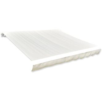 vidaXL Toldo De Lona Blanco Crema 6x3 M (sin Estructura) Vidaxl