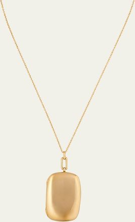 Monica Rich Kosann The Finn 18K Gold Locket Necklace