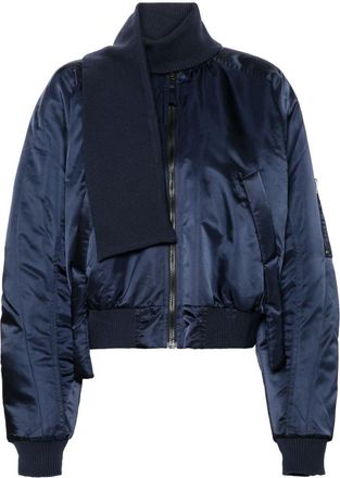 Ottolinger panel-detail bomber jacket - unisex - Polyamide/Polyester - M - Blue