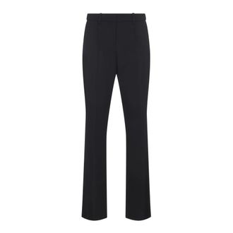 Balenciaga Wide Trousers, female, Black, Size: XS Slim Tailored Pants