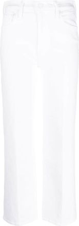 Mother Fairest Of Them All straight-leg jeans - women - Cotton/Polyester/Spandex/Elastane - 29 - White