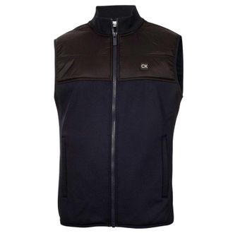 Calvin Klein Heren Performance Hybrid Golf Gilet (Marineblauw)