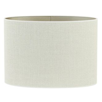 Light & Living Pantalla De L&aacute;mpara - Saverna - Blanco - Textil - Light&living