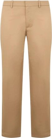 Moorer Borel Broek - Heren - Straight fit broeken - Beige - L - Katoen - Broeken