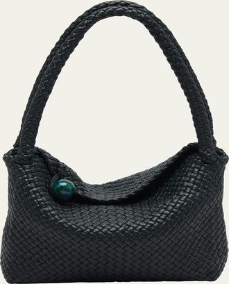 Bottega Veneta Tosca Intreccio Leather Shoulder Bag
