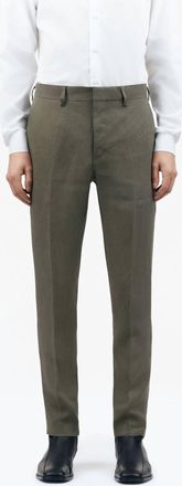 Tiger Of Sweden Tenutas Linen Trousers In Thyme