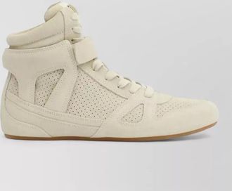 Isabel Marant suede high-top sneakers