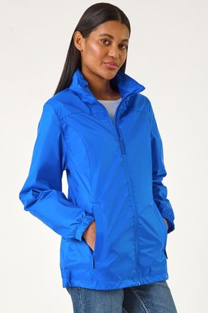 Roman Shower Resistant Funnel Neck Jacket