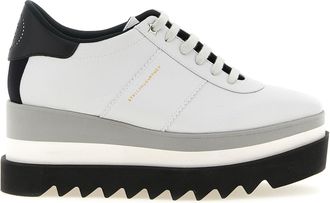 Stella McCartney Gray Polyethylene Wedge Womens Sandals