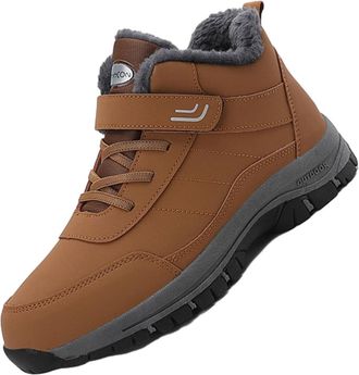 Generic Orthoboots Pro - Ergonomic Winter Boots for Women, Waterproof Orthopedic Unisex Non-slip Hiking Shoes (Yellow, Adult, 5, UK Footwear Size System, Medi