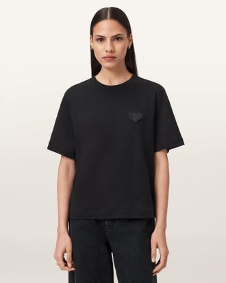 AllSaints Lover Lisa Embroidered T-Shirt