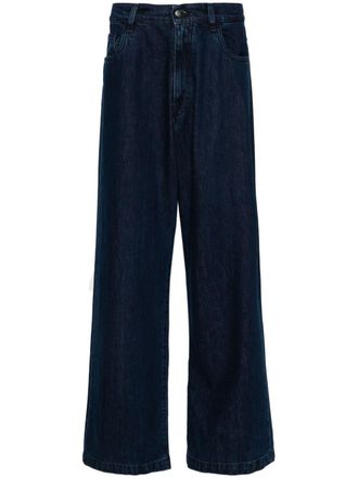 Société Anonyme Red Cross straight-leg jeans - Blue