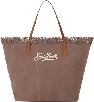 MC2 Saint Barth City Regular Shopper - Dames - Shoppers - Bruin - ONE Size - Katoen - Tassen