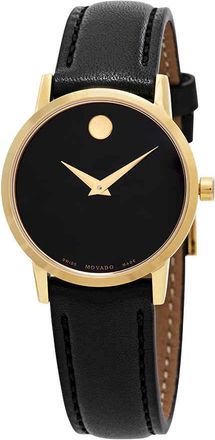Movado Museum Classic Black Dial Ladies Watch 0607275