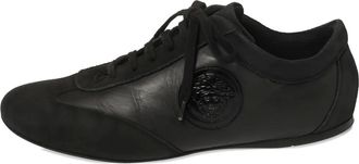 Versace Sneakers Medusa Head in pelle - Nero