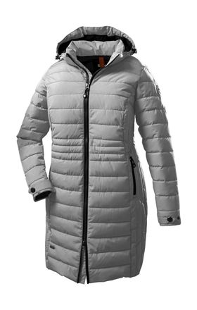 Stoy Steppmantel STOY STW 4 WMN QLTD PRK, Damen, Gr. 44, grau (hellgrau), Obermaterial: 100% Polyester, Innenfutter: 100% Polyamid, M&auml;ntel Steppmantel