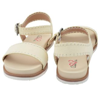 Mia Amore Sofee Faux Leather Flat Sandals