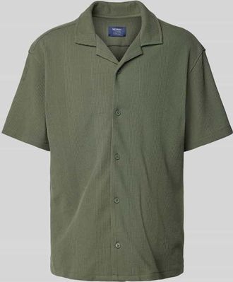 Mc Neal Freizeithemd mit Knopfleiste in Khaki, Größe XL
