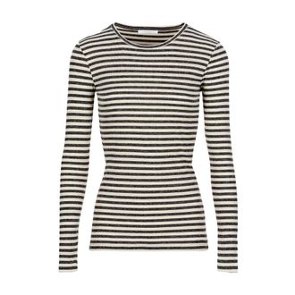 By-Bar Amsterdam Dames, Tops, Beige, Maat: S Katoen
