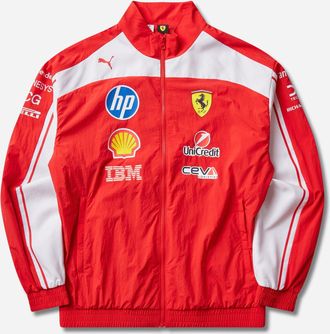 Puma Scuderia Ferrari HP Replica Drivers Authentic Track Jacket Red