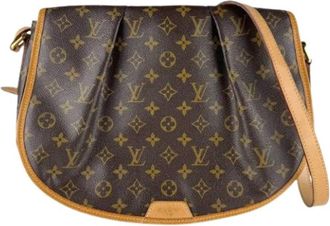 Louis Vuitton Pre-owned Vintage Monogram Schoudertas - Dames - Vintage Schoudertas - Bruin - ONE Size - Vintage