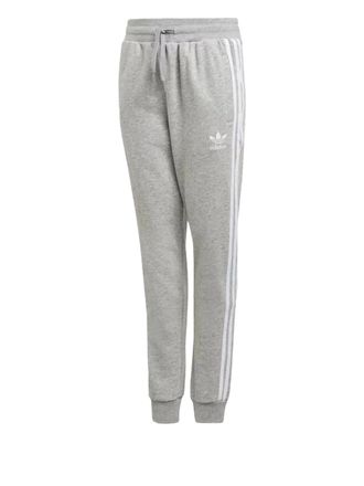 adidas logo-print track pants - men - Cotton/Recycled Polyester - M - Grey