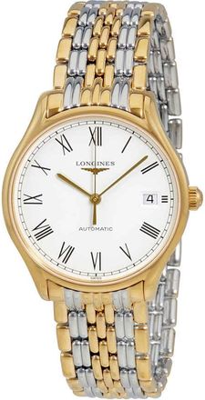 Longines Lyre White Dial Ladies Two Tone Watch L4.860.2.11.7