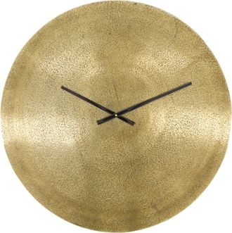 Schubiger M&ouml;bel Uhr Aurir, Aluminium, Antikmessing D: 58 cm