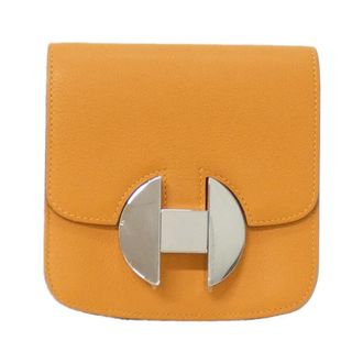 Herm&egrave;s Orange Wallet (Bi-Fold) (Pre-Owned)
