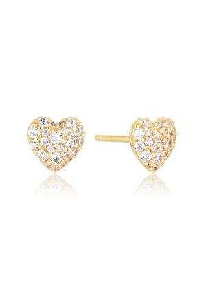 Sif Jakobs Jewellery Caro Earrings in 18K Gold Plated/white at Nordstrom