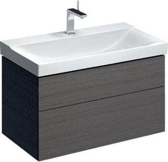 Keramag Geberit Xeno 2 Mueble Bajo Lavabo 880x530x462mm, 2 Cajones